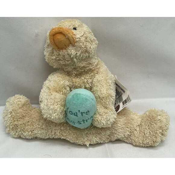 Boyd's Bears & Friends Plush 825309 "Dipper" Yellow Duck PRISTINE Stuffed Animal - Picture 1 of 13
